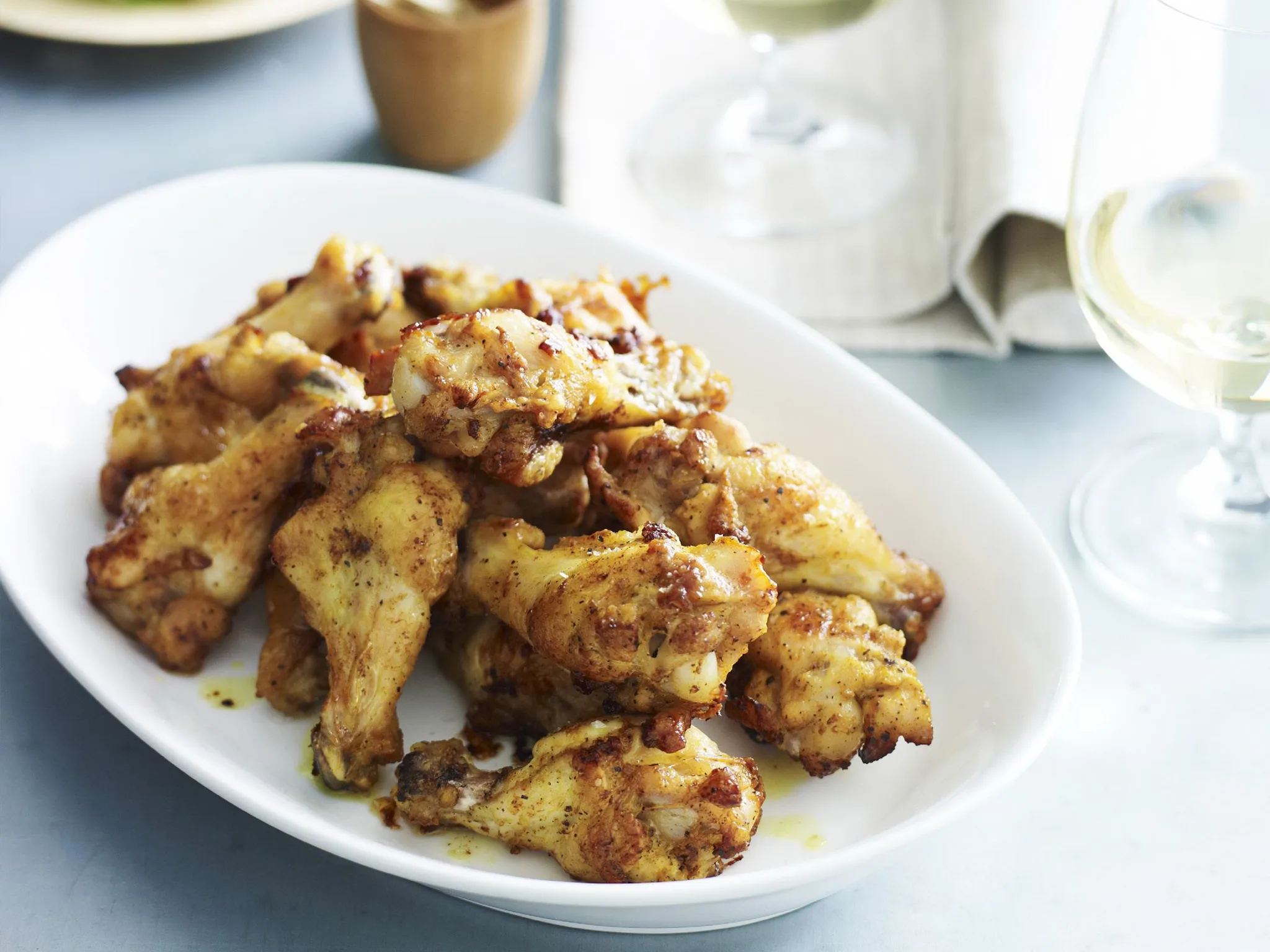 peppery lemon chicken drumettes