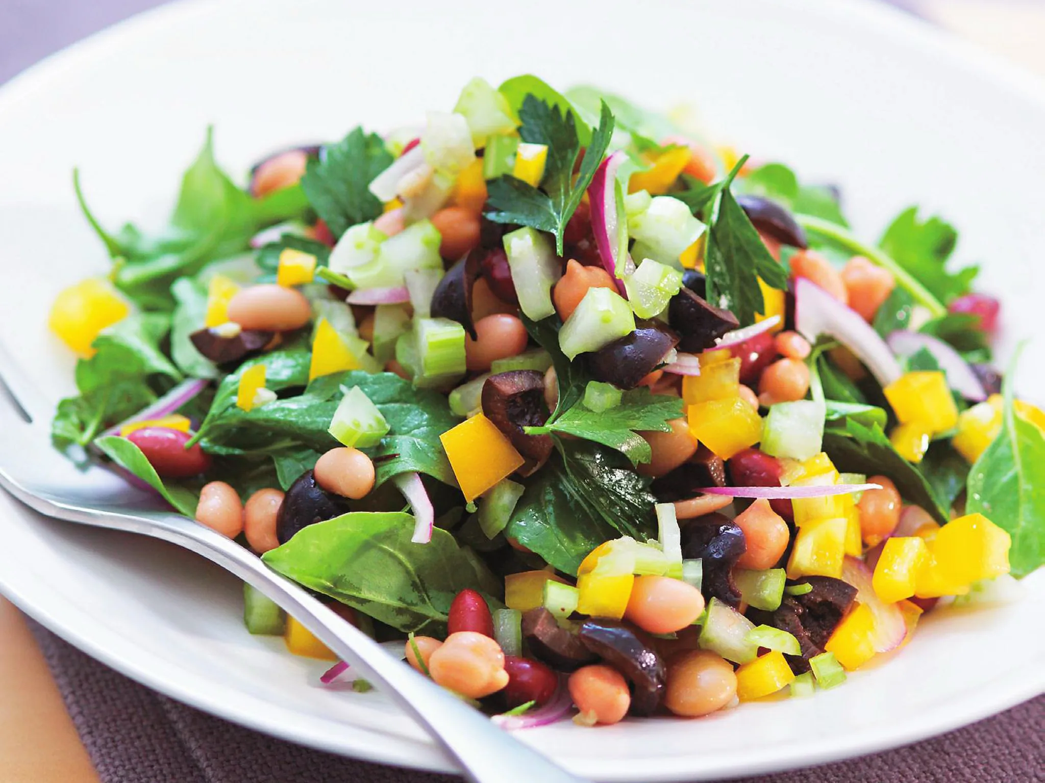 Mixed bean salad