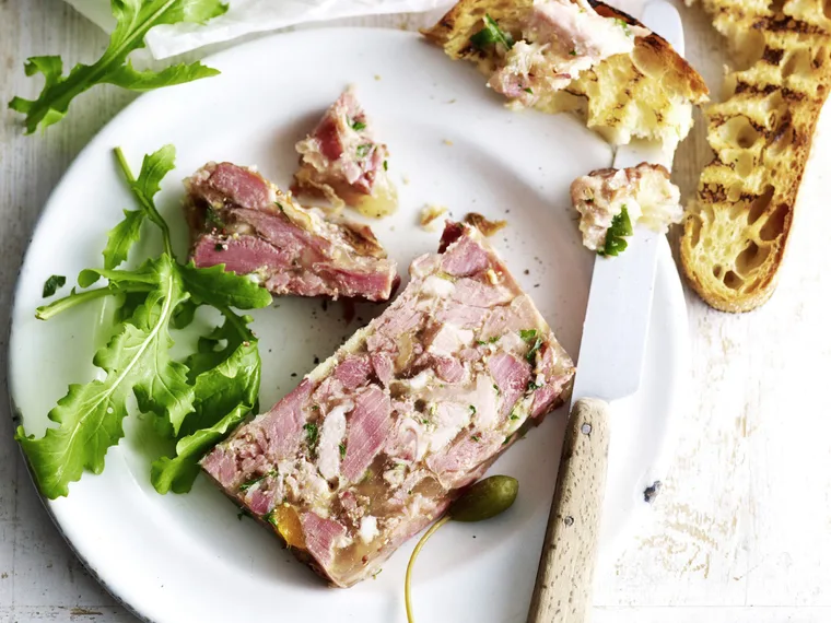 HAM, MUSTARD AND PARSLEY TERRINE