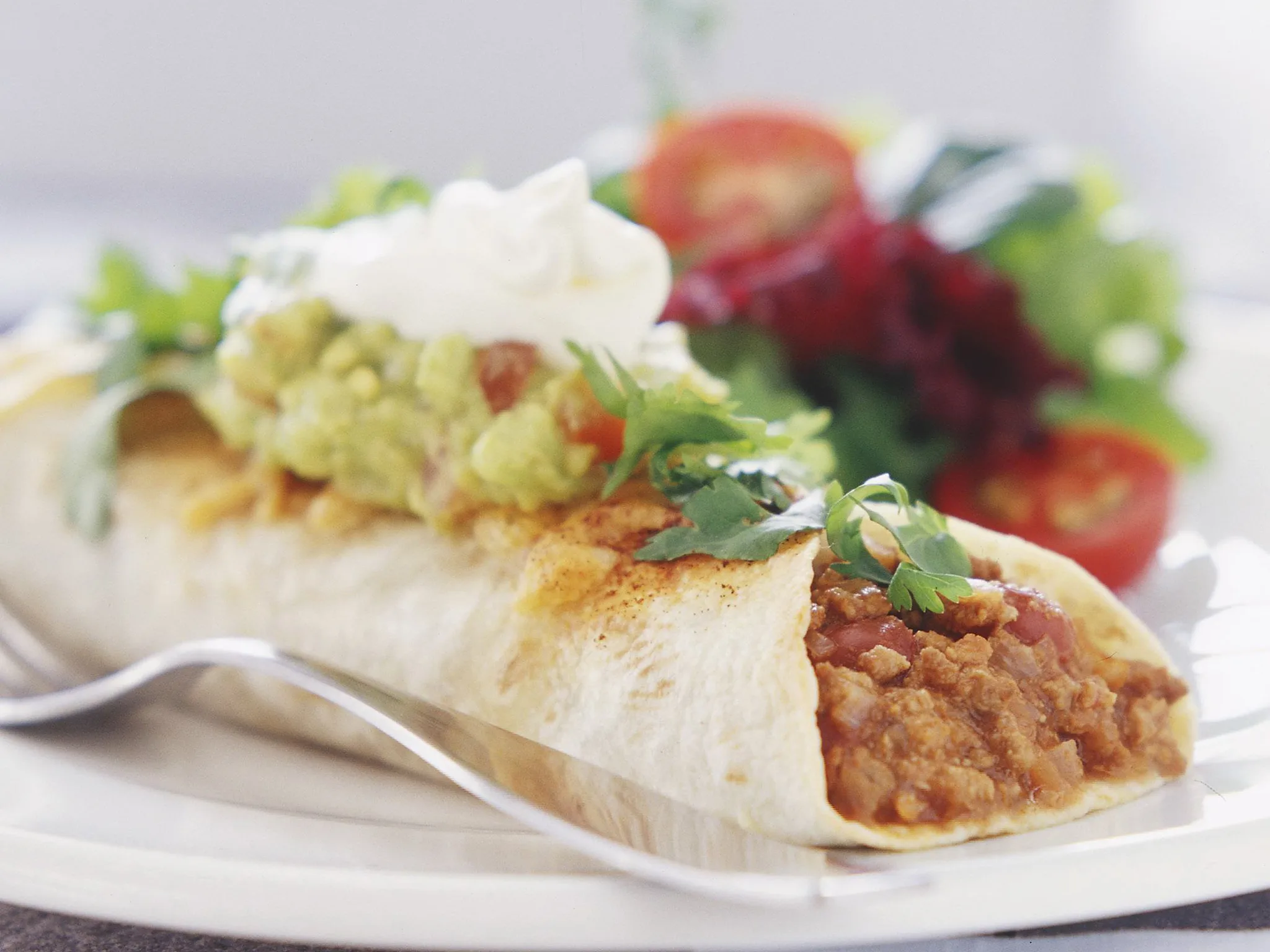 Beef burritos
