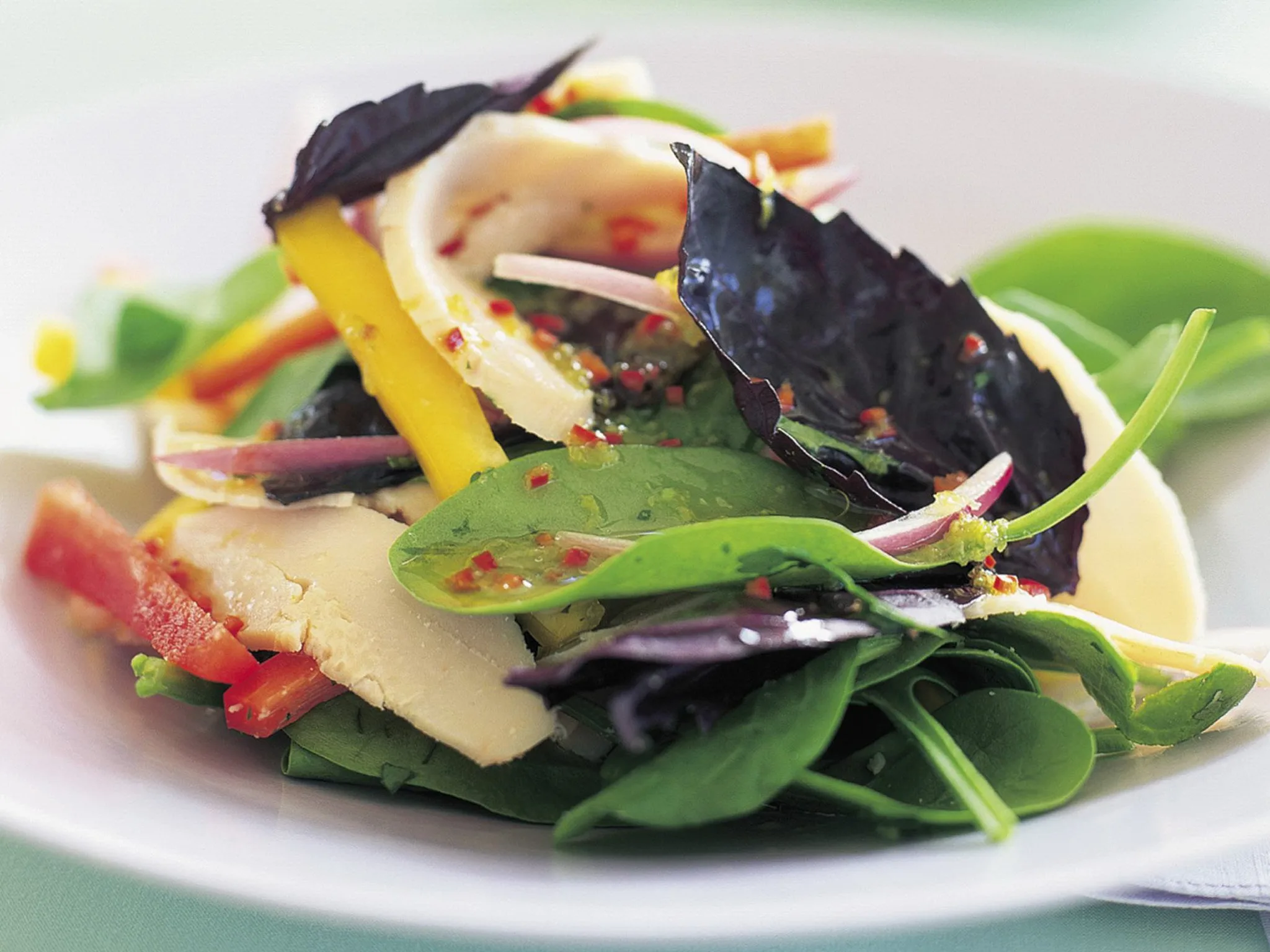 Smoked chicken salad