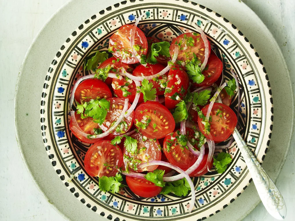 tomato and preserved lemon salad