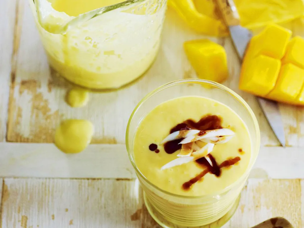 mango and coconut smoothie