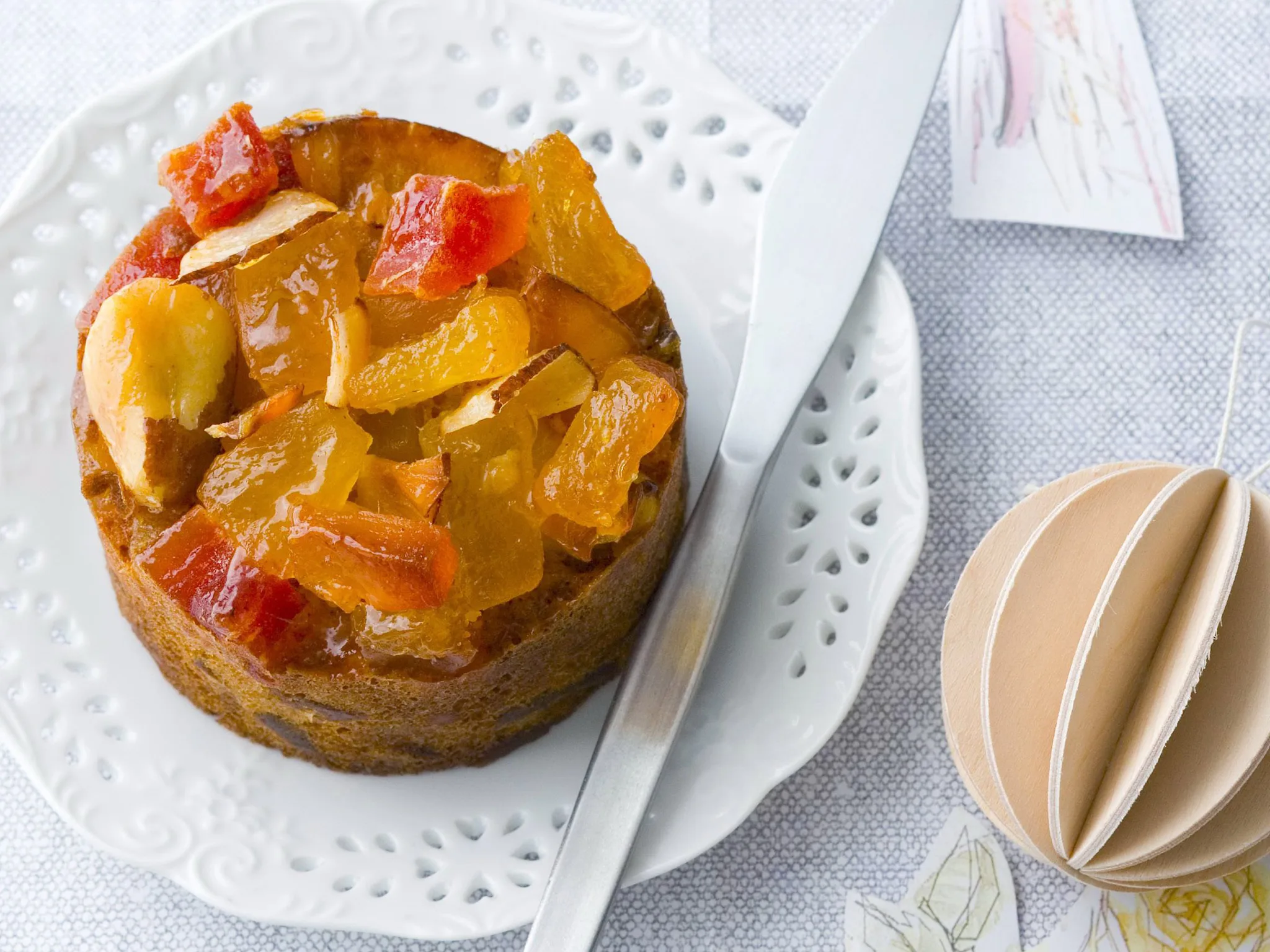 tropical fruit cakes