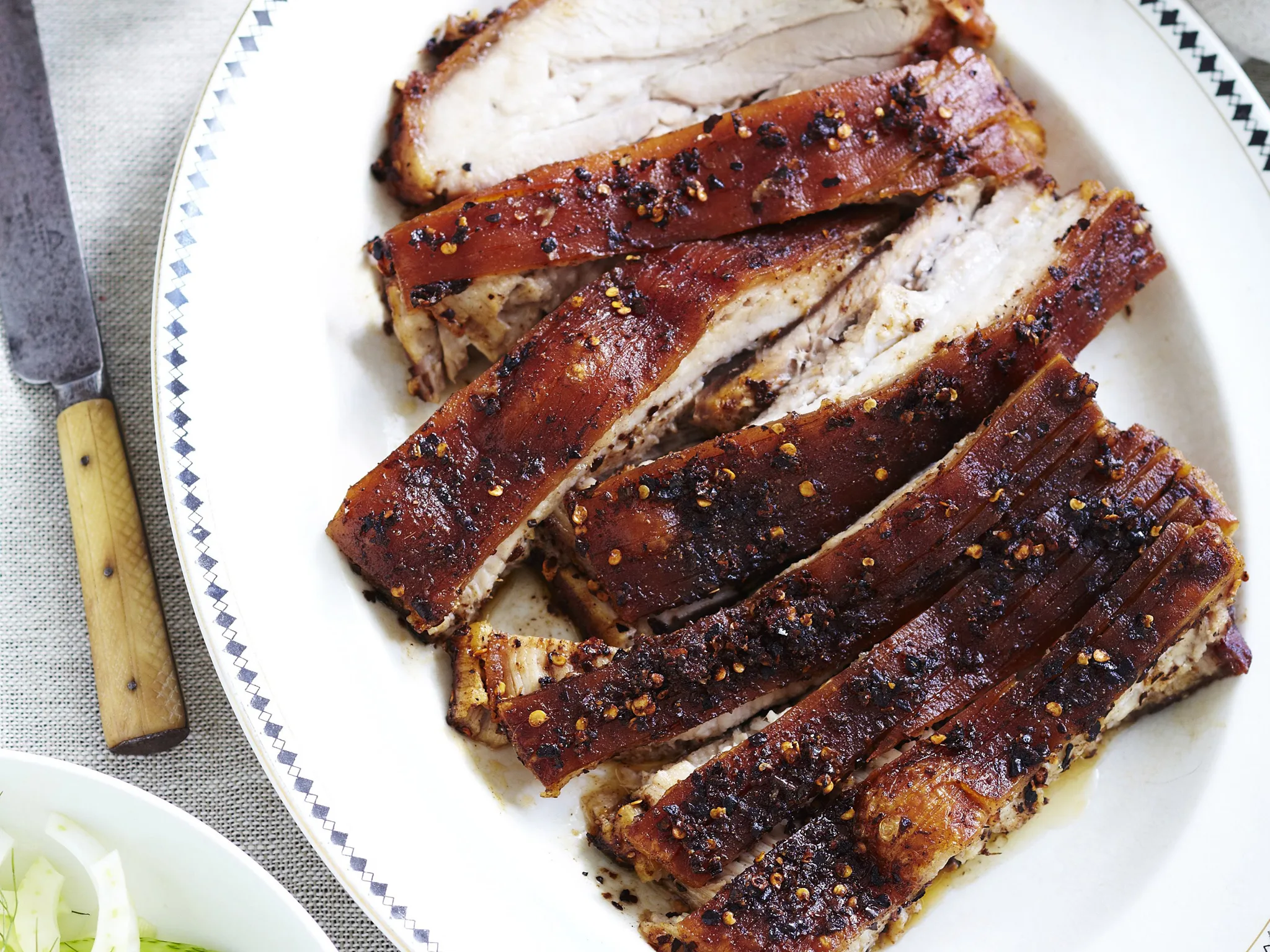 roasted italian pork belly