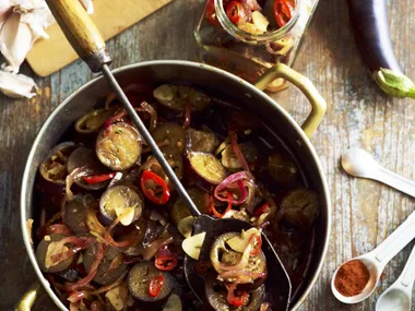 finger eggplant relish