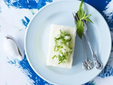iced coconut slice