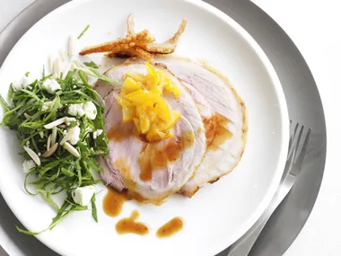 pork loin with spiced orange relish