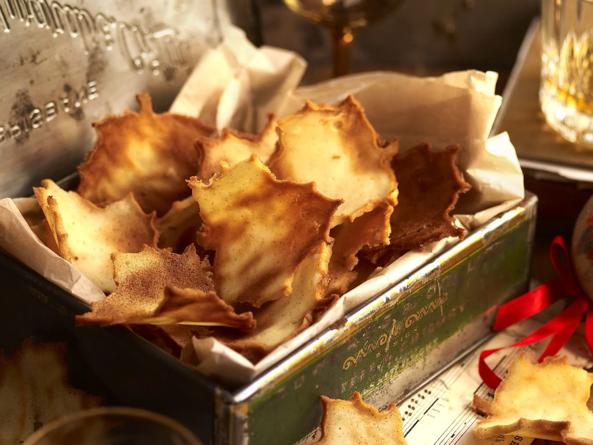 crispy leaves