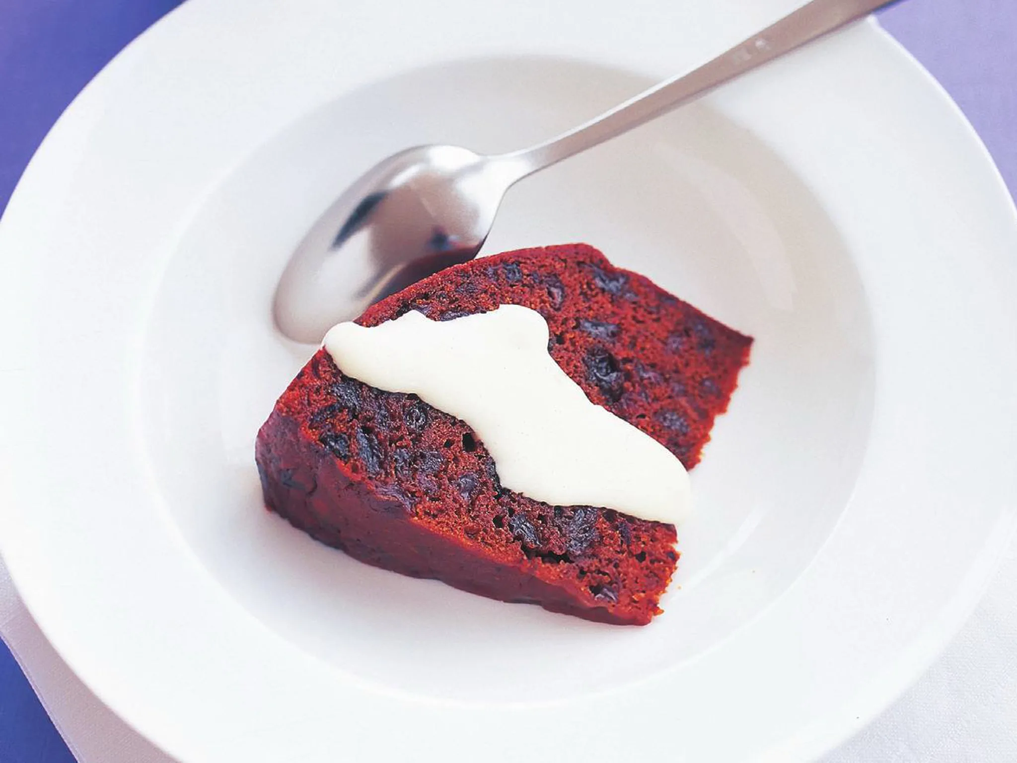 steamed christmas pudding