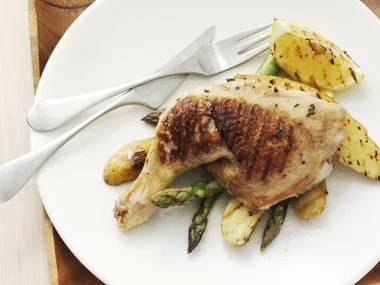 barbecued lemon thyme chicken