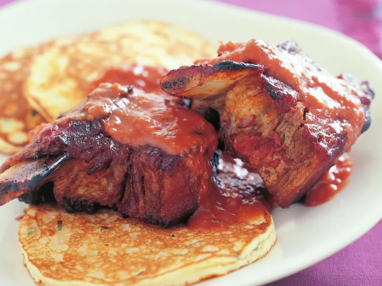 barbecued short ribs in the oven