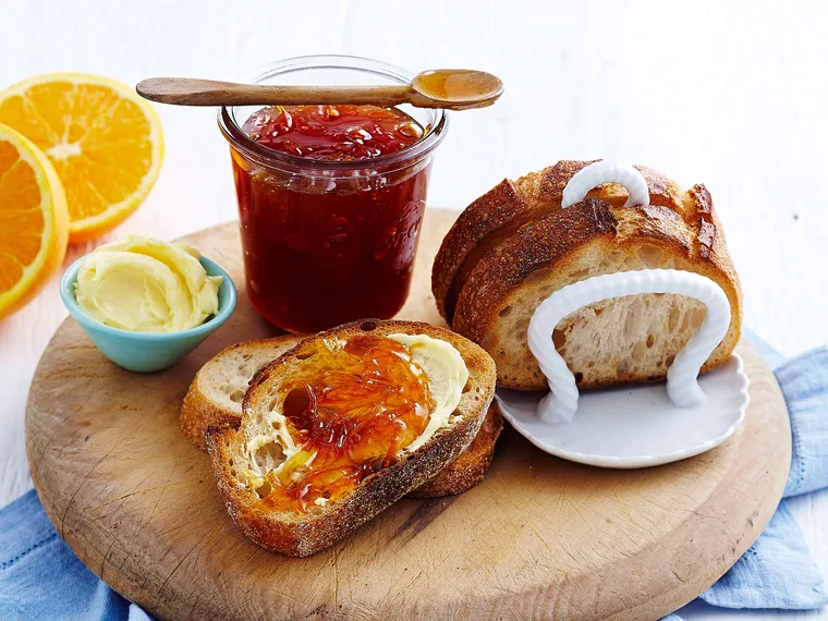 Quick and easy orange jam
