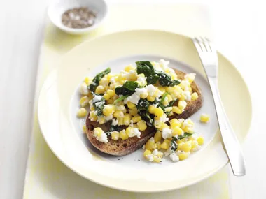 cheesy corn on rye