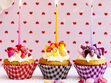 colour galore cupcakes