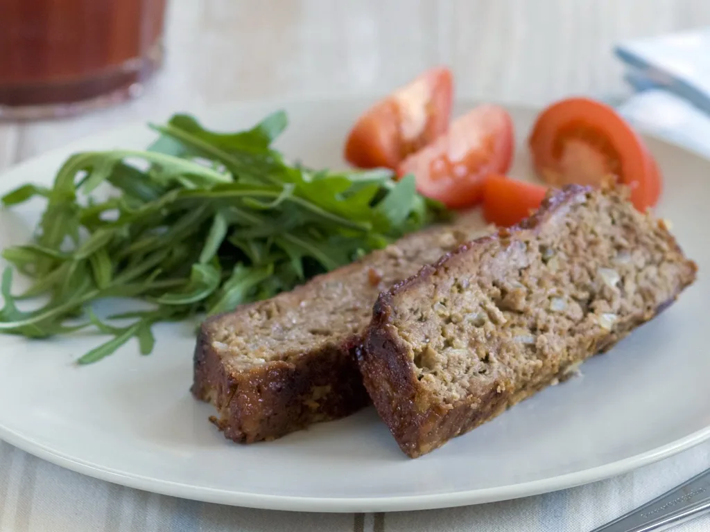 savoury-glazed meatloaf