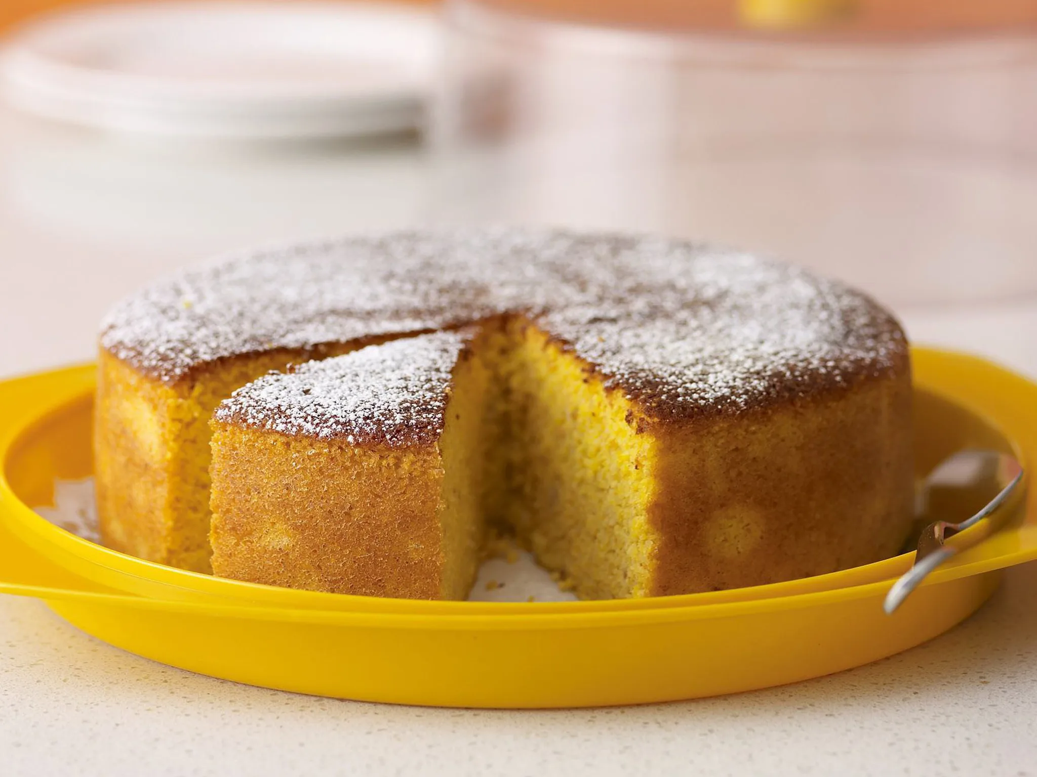 polenta and almond orange cake