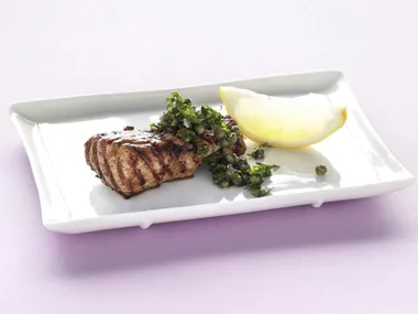 grilled pork & salsa verde