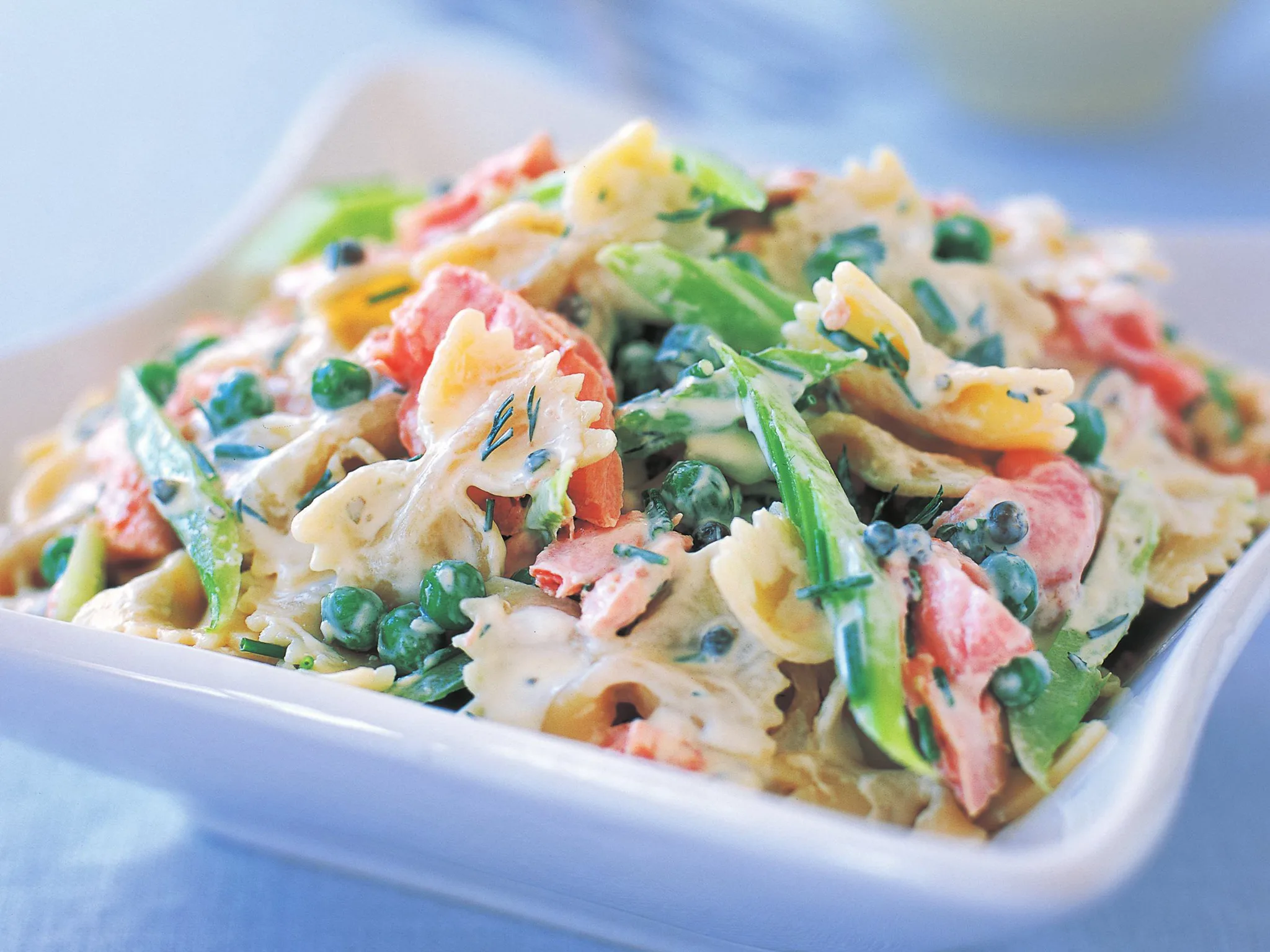 FRESH SALMON AND PASTA SALAD