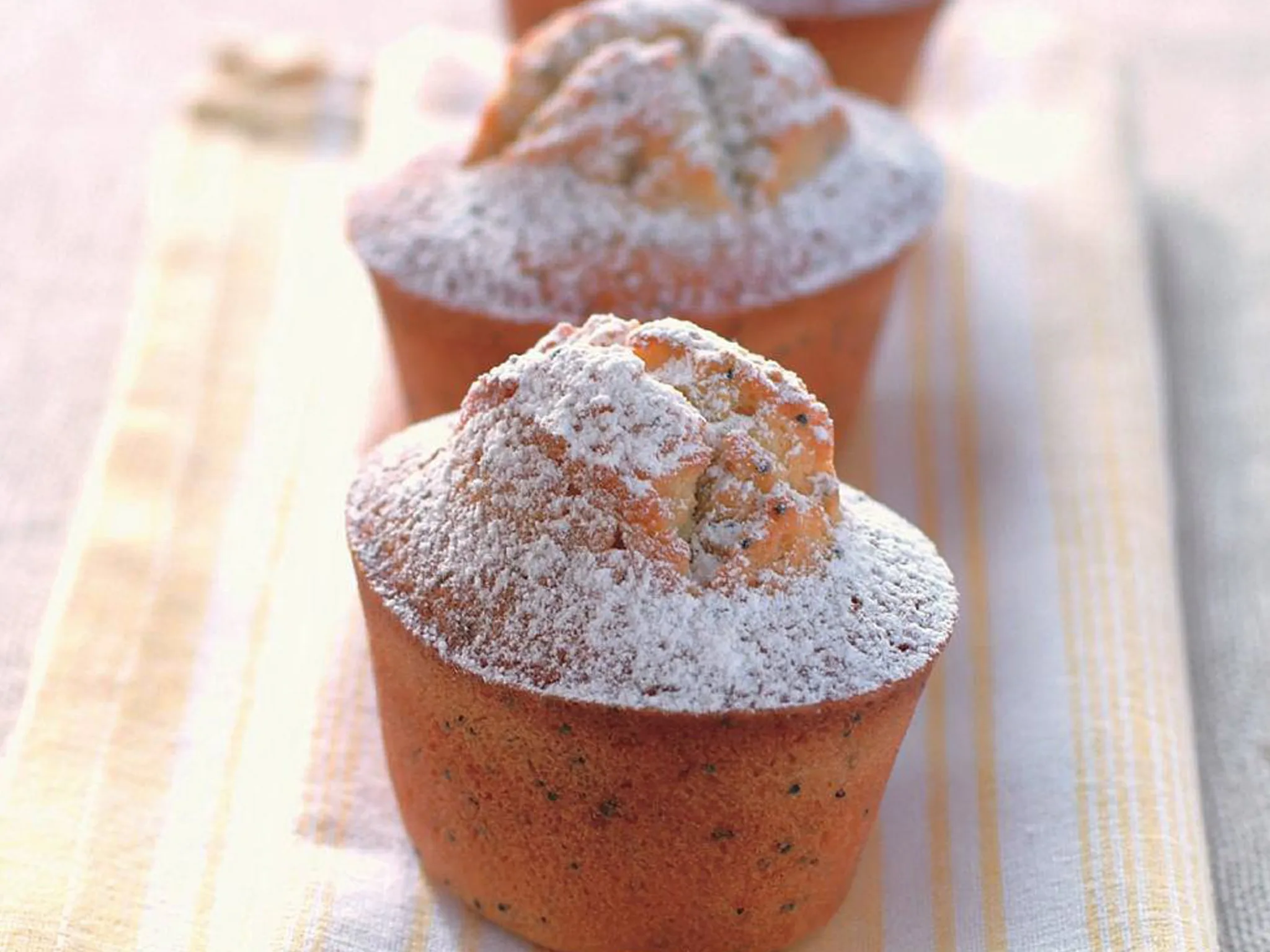 Pear and hazelnut friands
