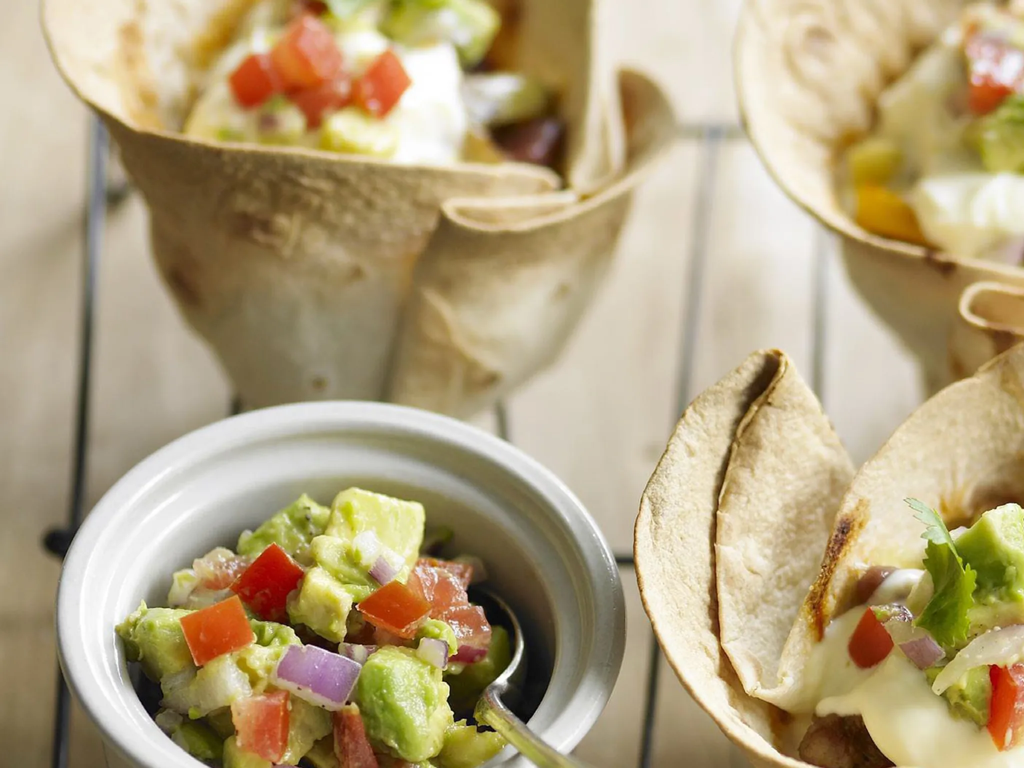 BEEF BURRITO BASKETS