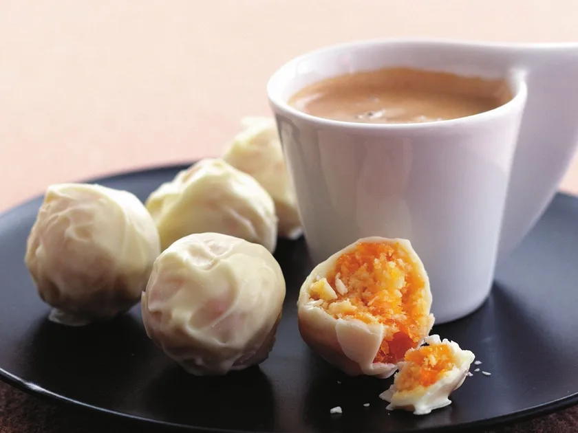 Apricot and white chocolate truffles | Women's Weekly Food