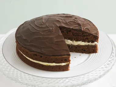 brandied chocolate apricot cake