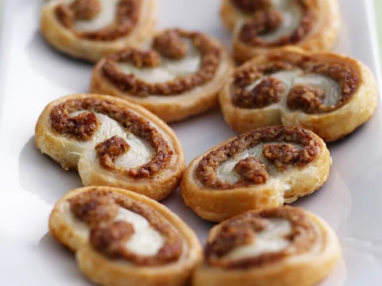 brown sugar pecan palmiers