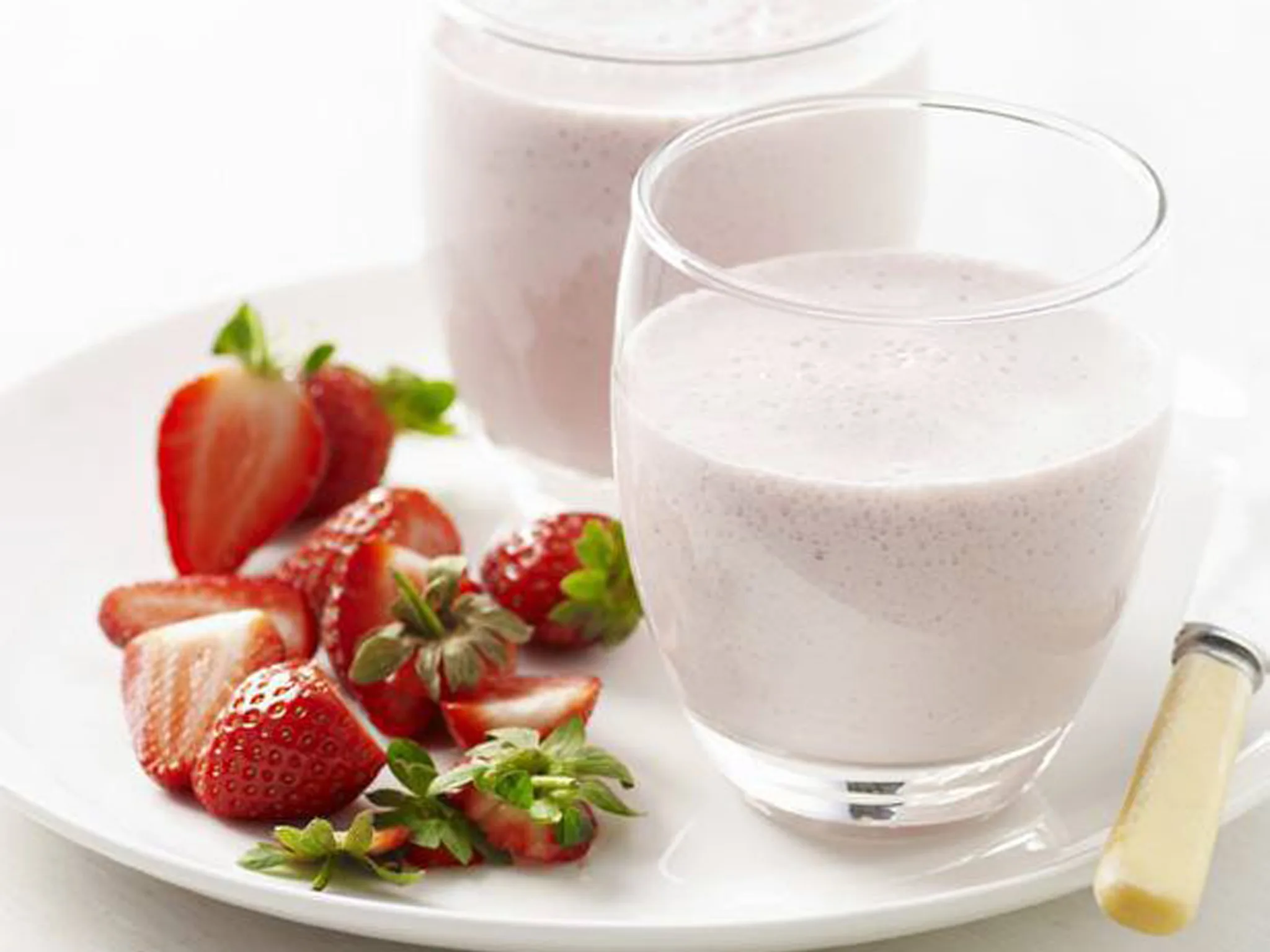 strawberry soy shake