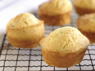 Triple-cheese muffins