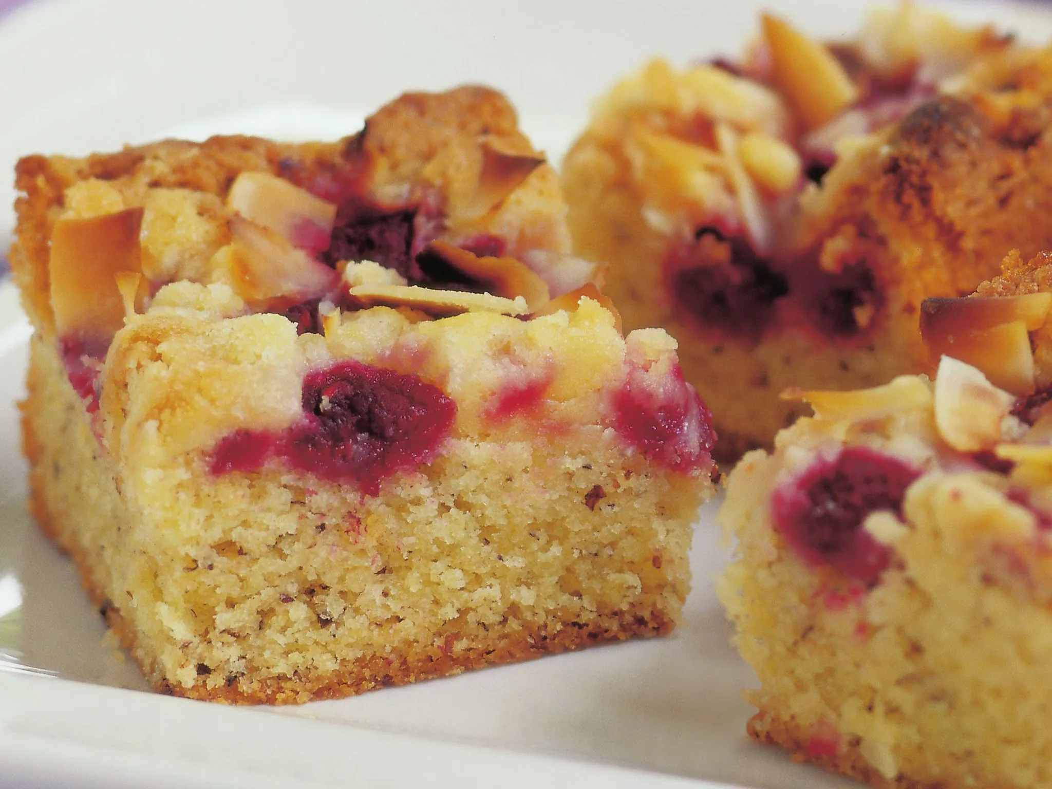 coco-berry-nut cake