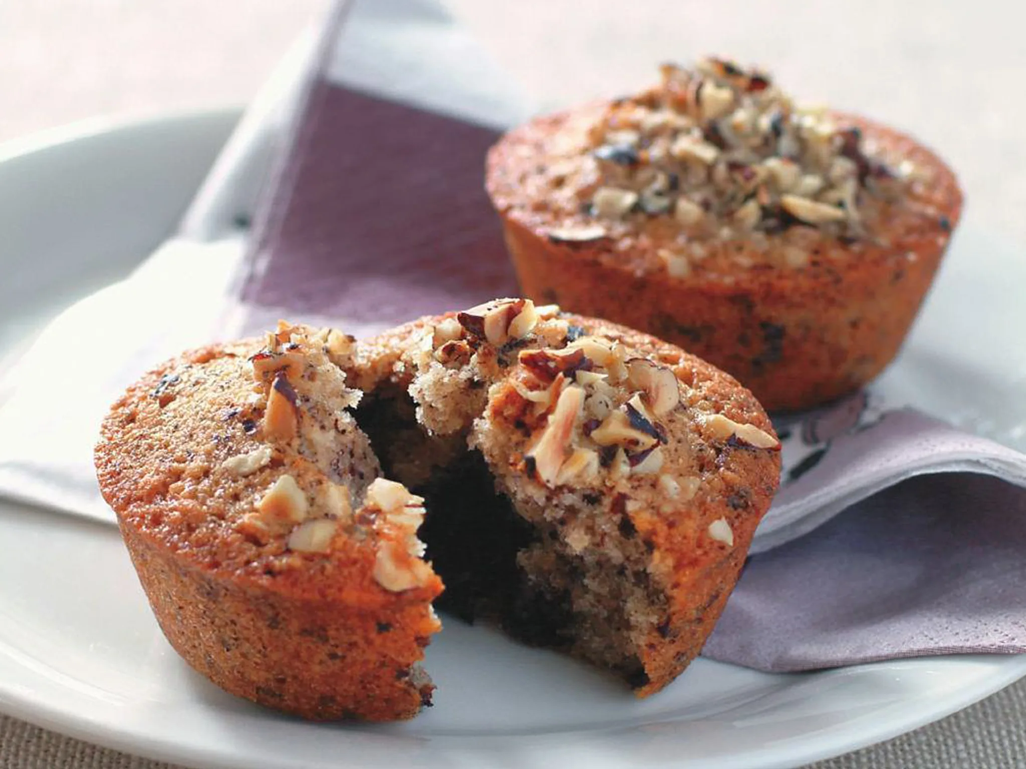 Chocolate hazelnut friands
