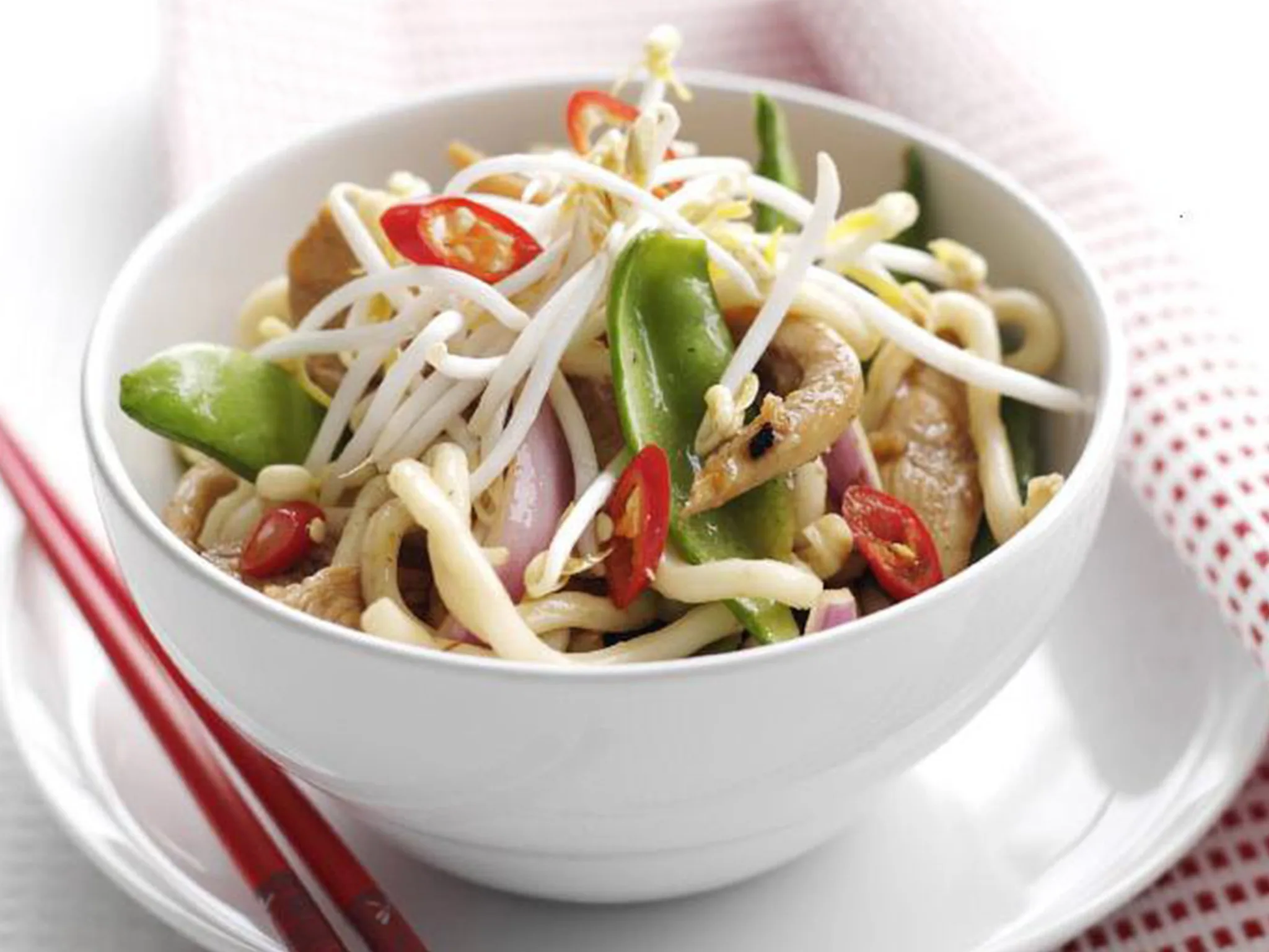 teriyaki chicken with noodles