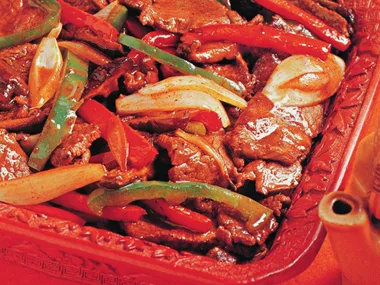 Beef with Peppers