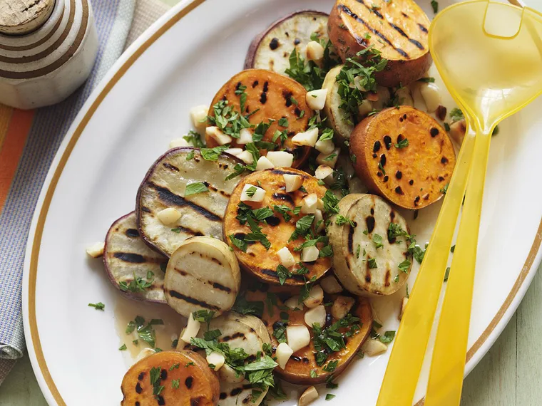 grilled sweet potato salad