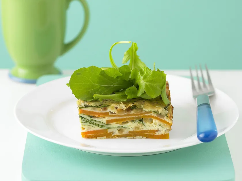 Kumara, rocket and pine nut fritatta | Women's Weekly Food