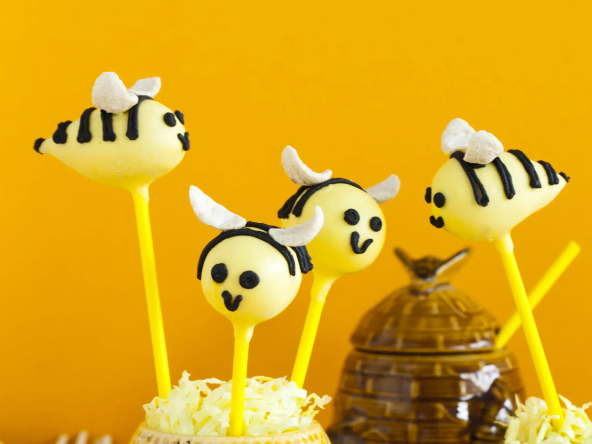 Buzzing yellowHONEY BEES