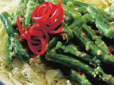 beans with ginger and coconut milk