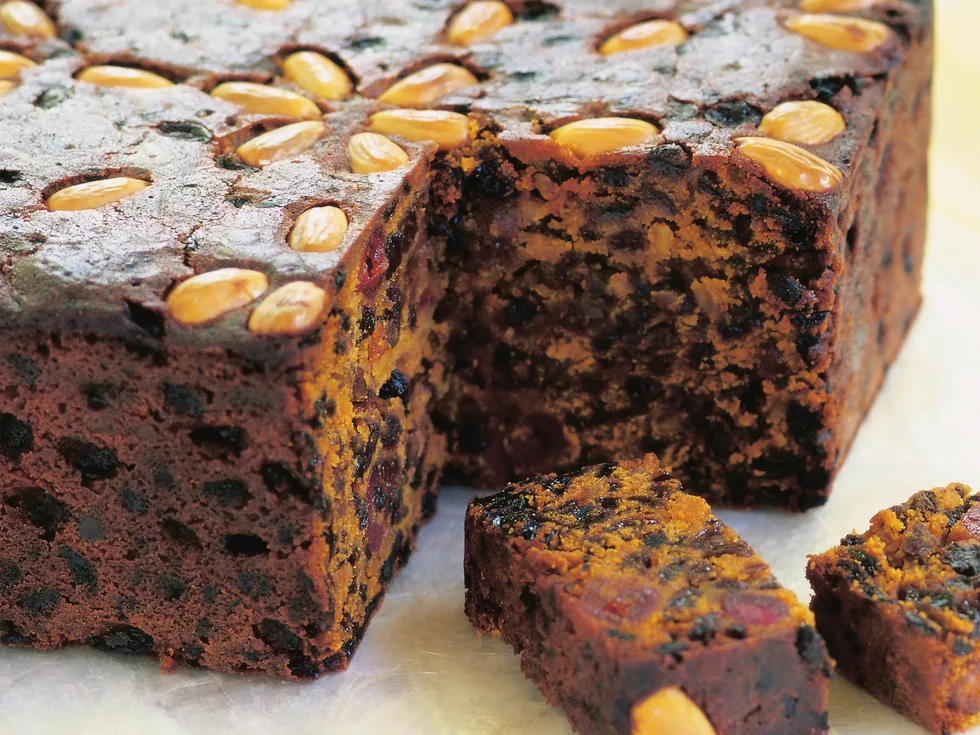 beginners' christmas cake