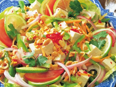 spicy tofu salad