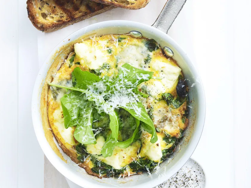 Quick three-cheese frittata | Women's Weekly Food