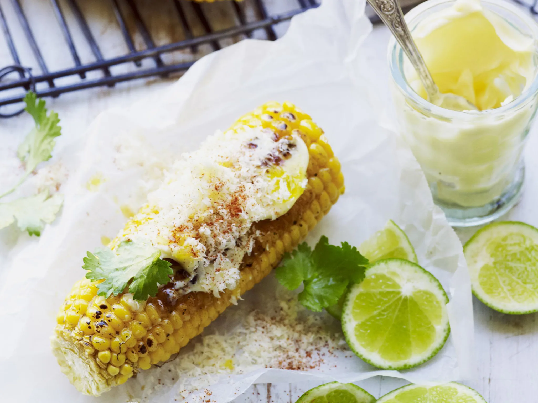 CUBAN -STYLE BARBECUED CORN