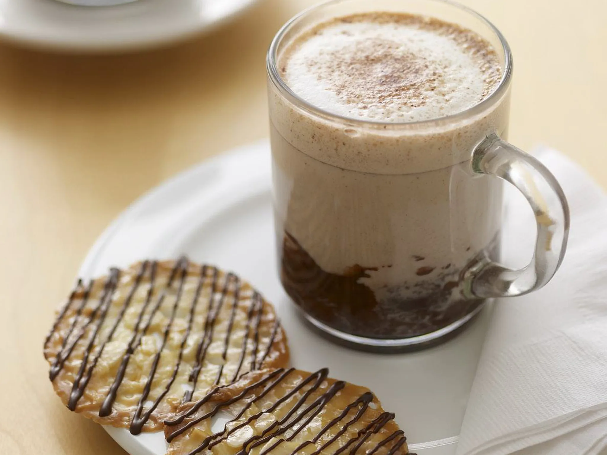 almond and chocolate florentines