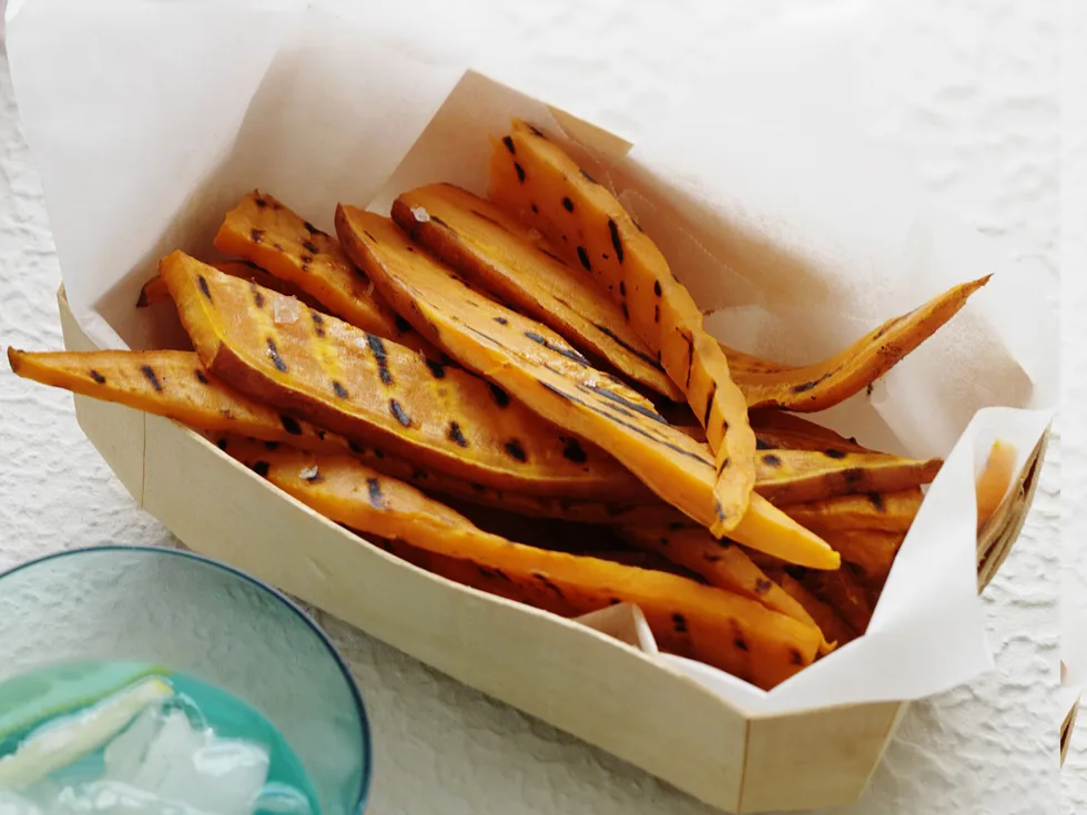 smoky steak with kumara chips