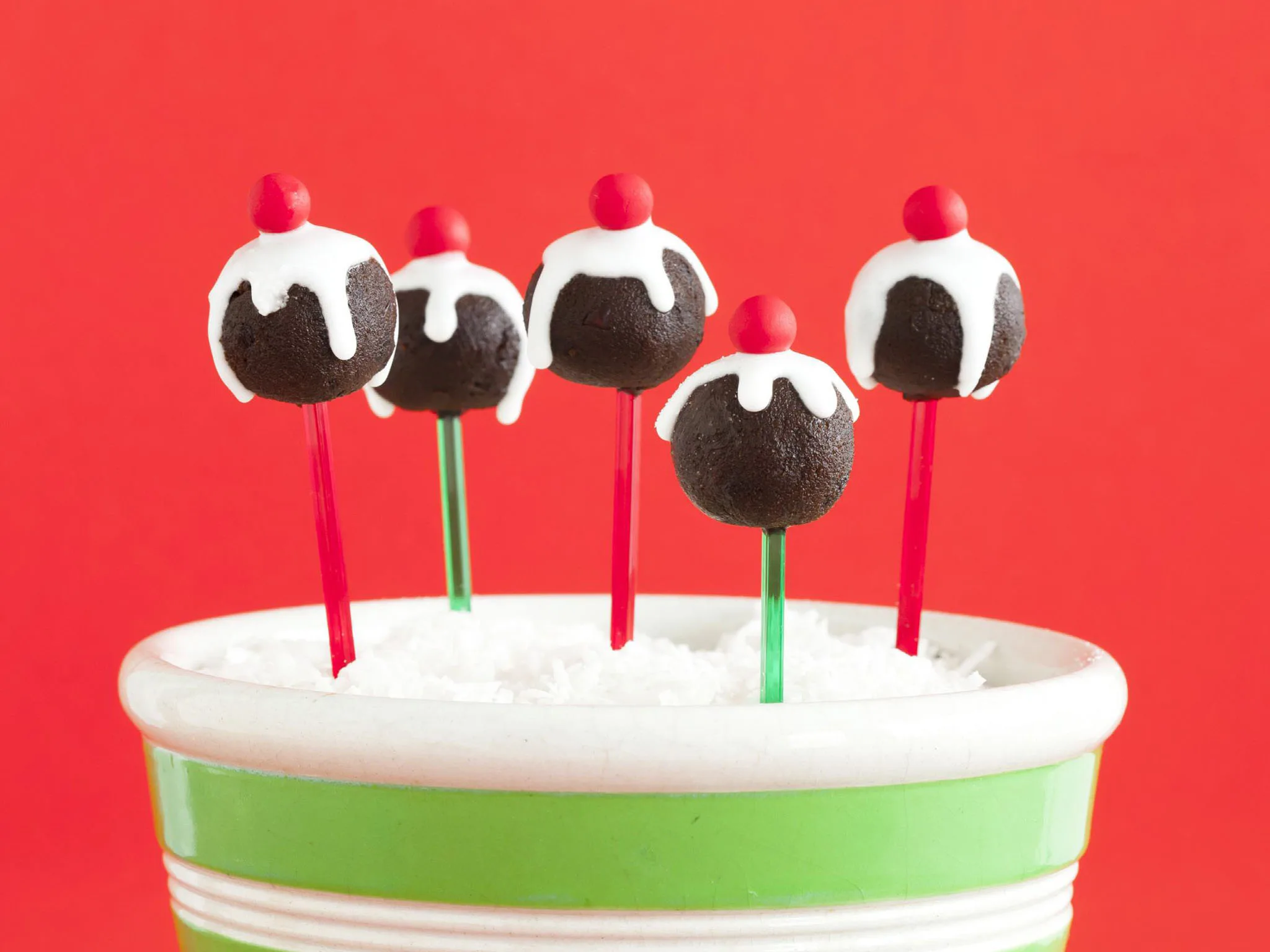 Christmas PUDDING POPS