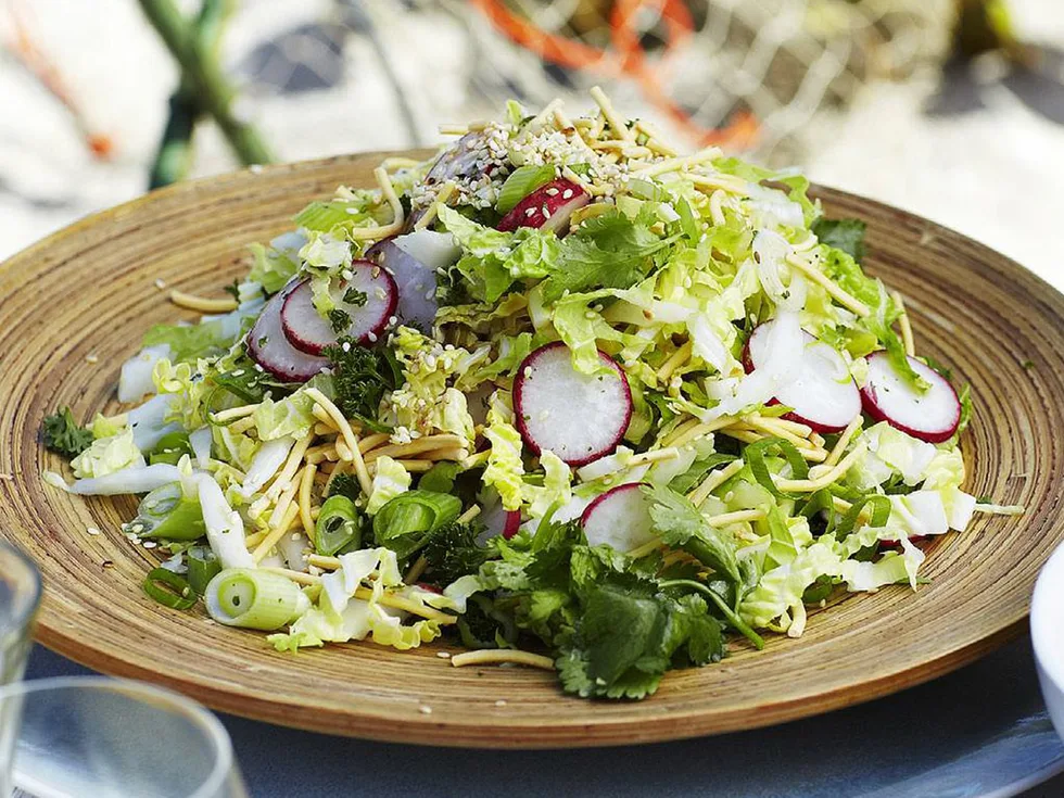 crunchy noodle coleslaw