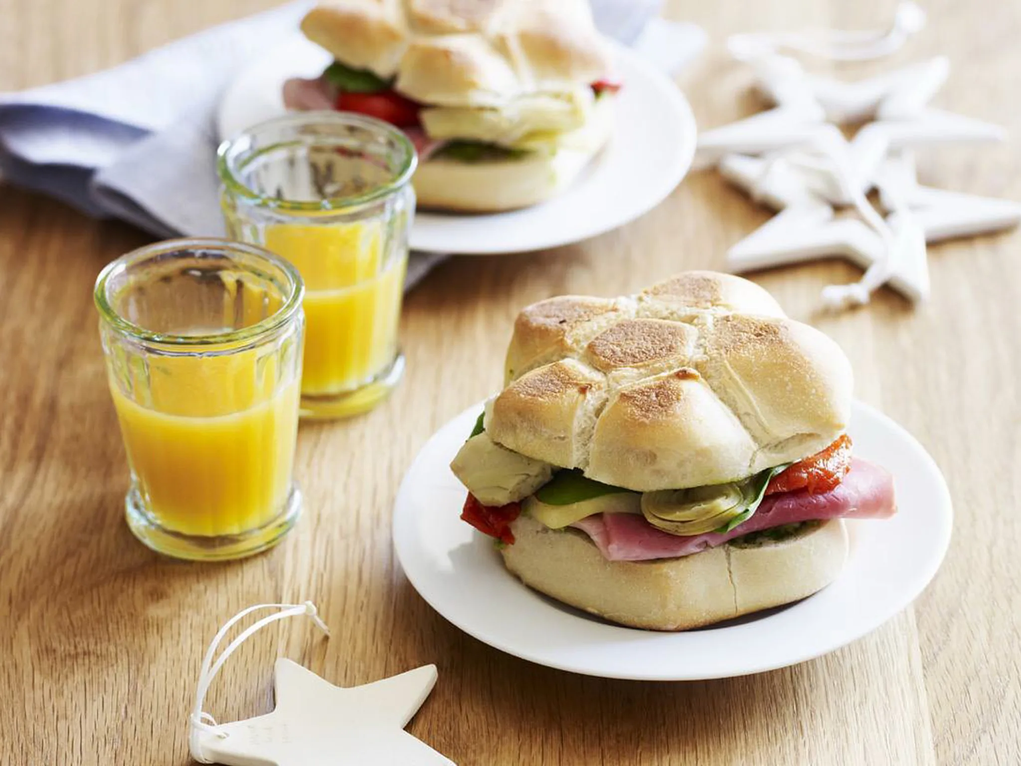 italian-style toasted buns