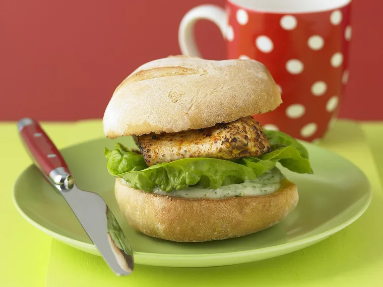 spicy fish burgers