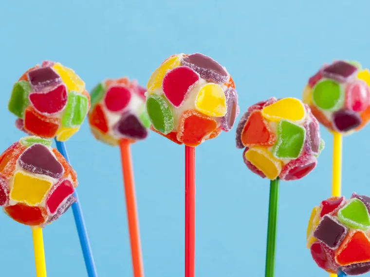 Stained glass CAKE POPS