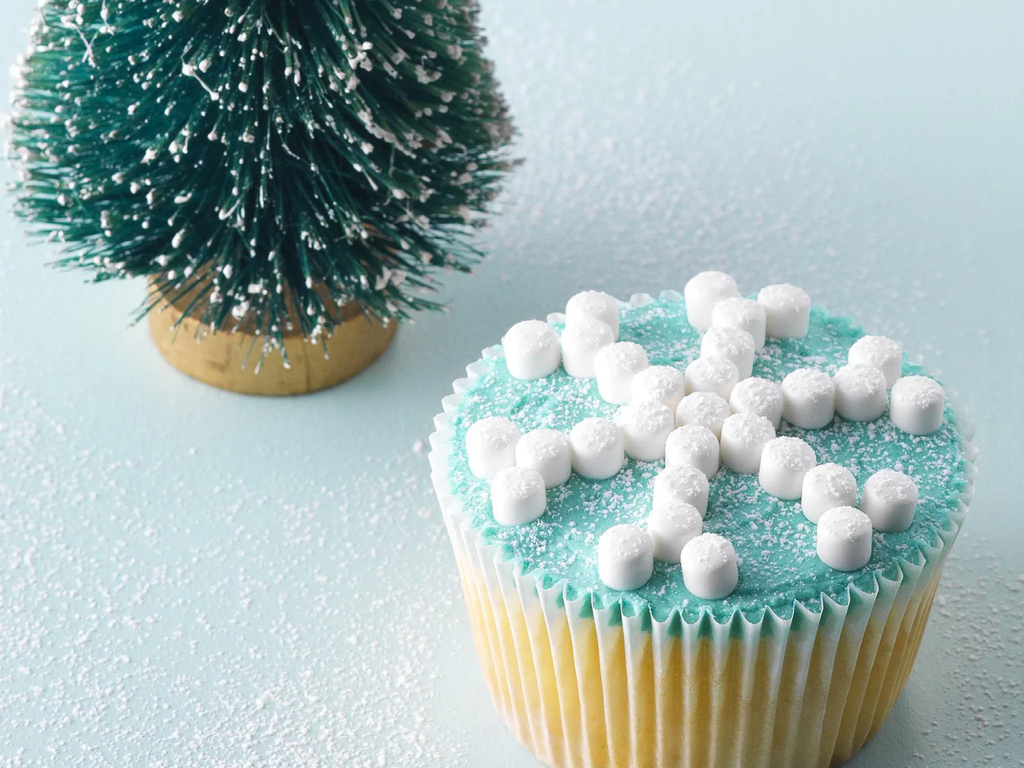 minty snowflakes